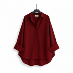 MAROON BUTTON DOWN SHIRT